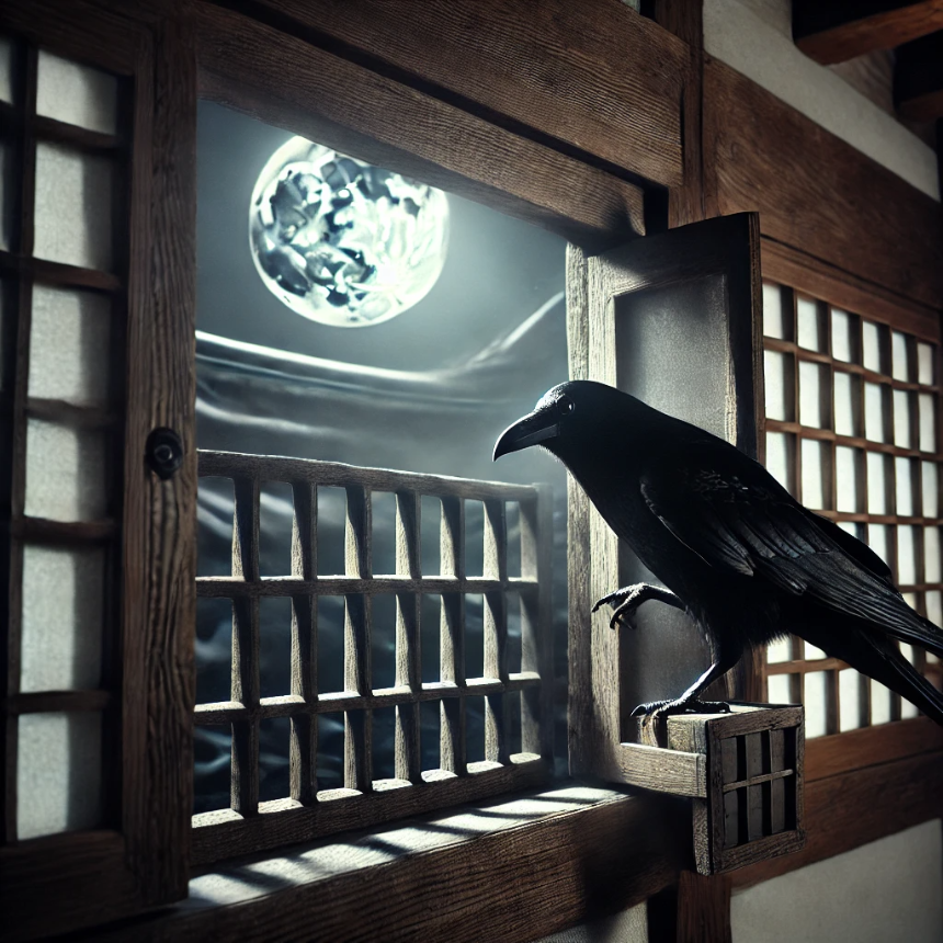 까마귀가 창문을 두드리는 꿈