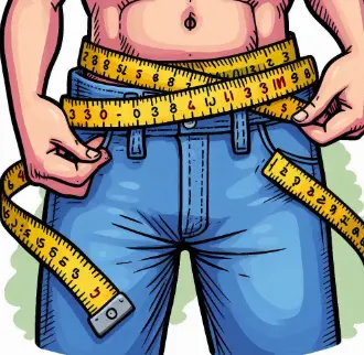 남자 바지 사이즈 32허리둘레