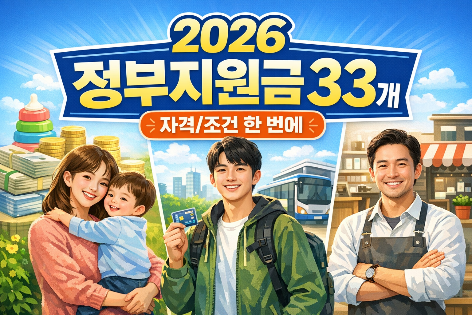 2026년 정부지원금 총정리
