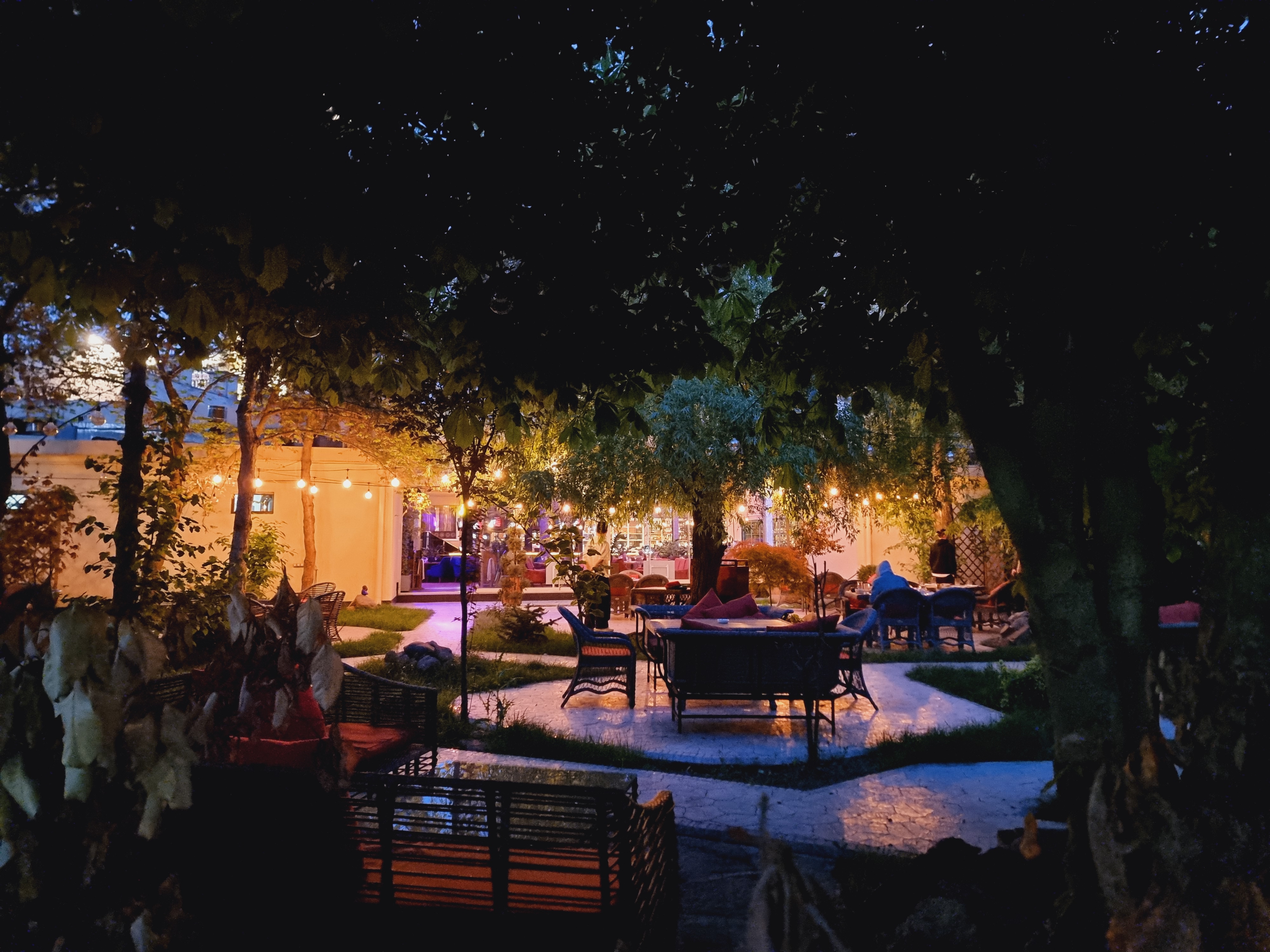 세련된 레스토랑