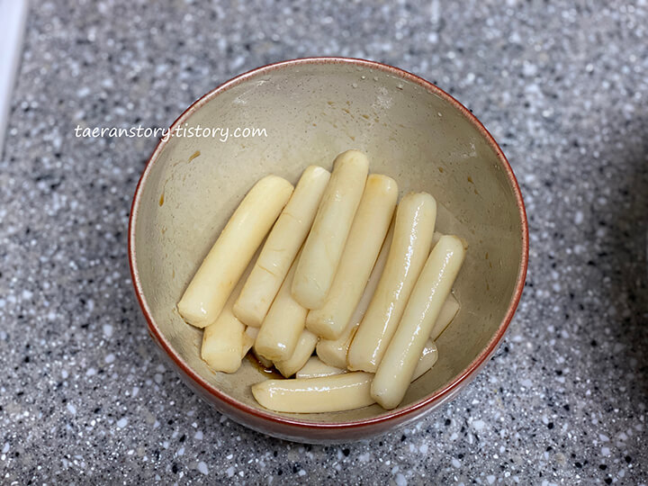 떡볶이-떡-양념