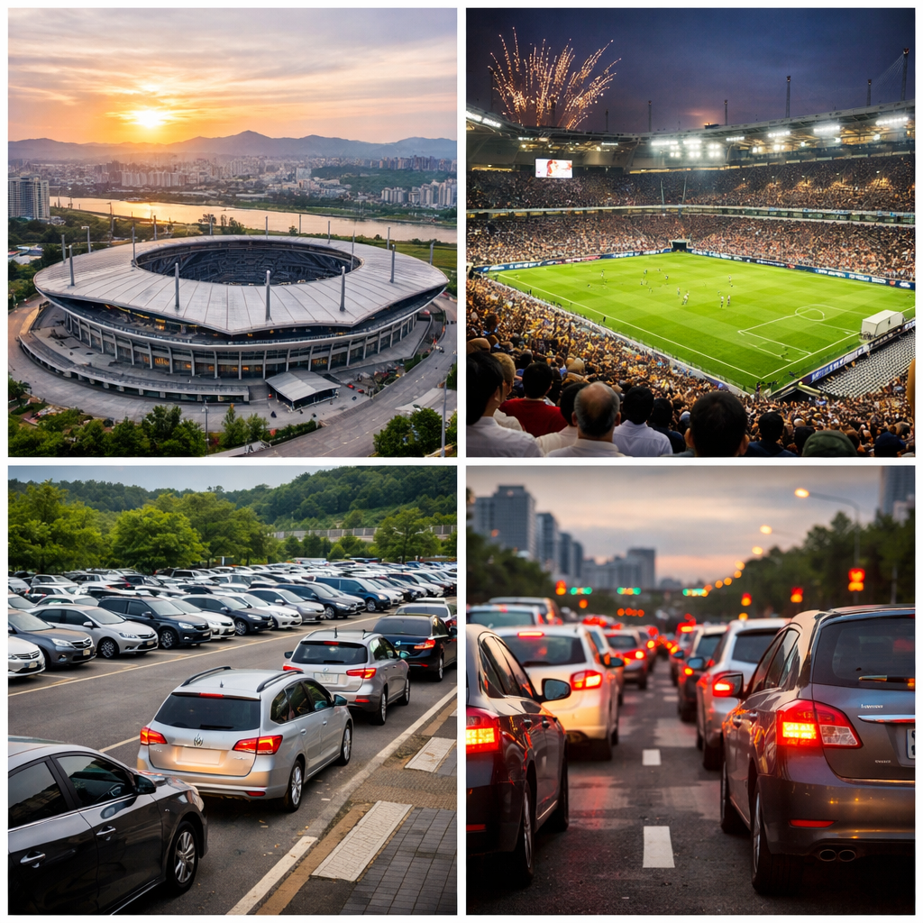 서울 상암월드컵경기장 주차장 완벽정리 : 주차비·평일/주말 요금·주차가능대수·대기시간 총정리 관련 사진
