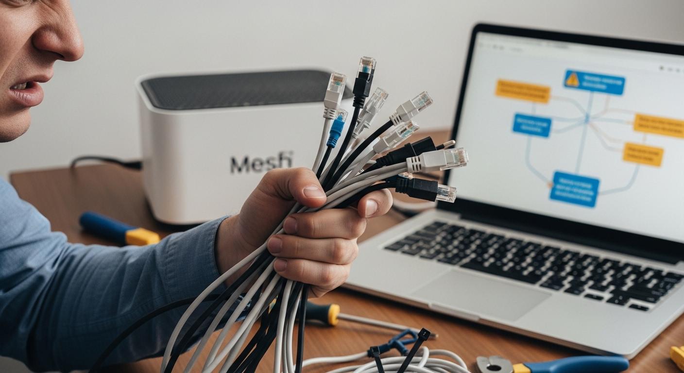 설치 어려움 메시 와이파이 장단점