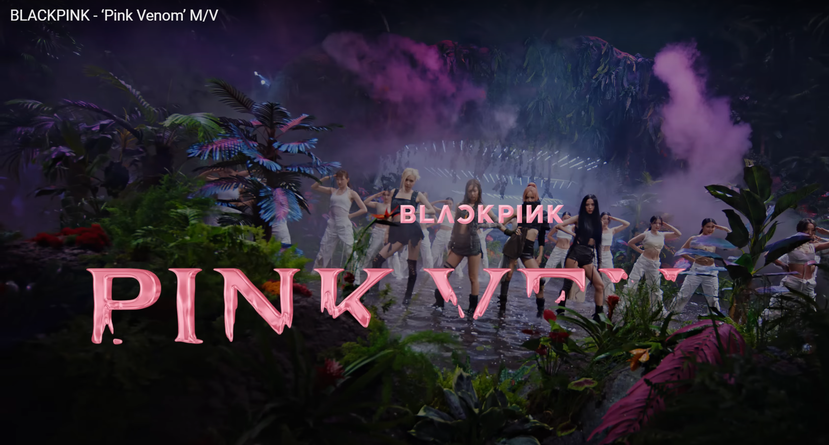 블랙핑크 뮤직비디오 핑크베놈(Pink Venom)