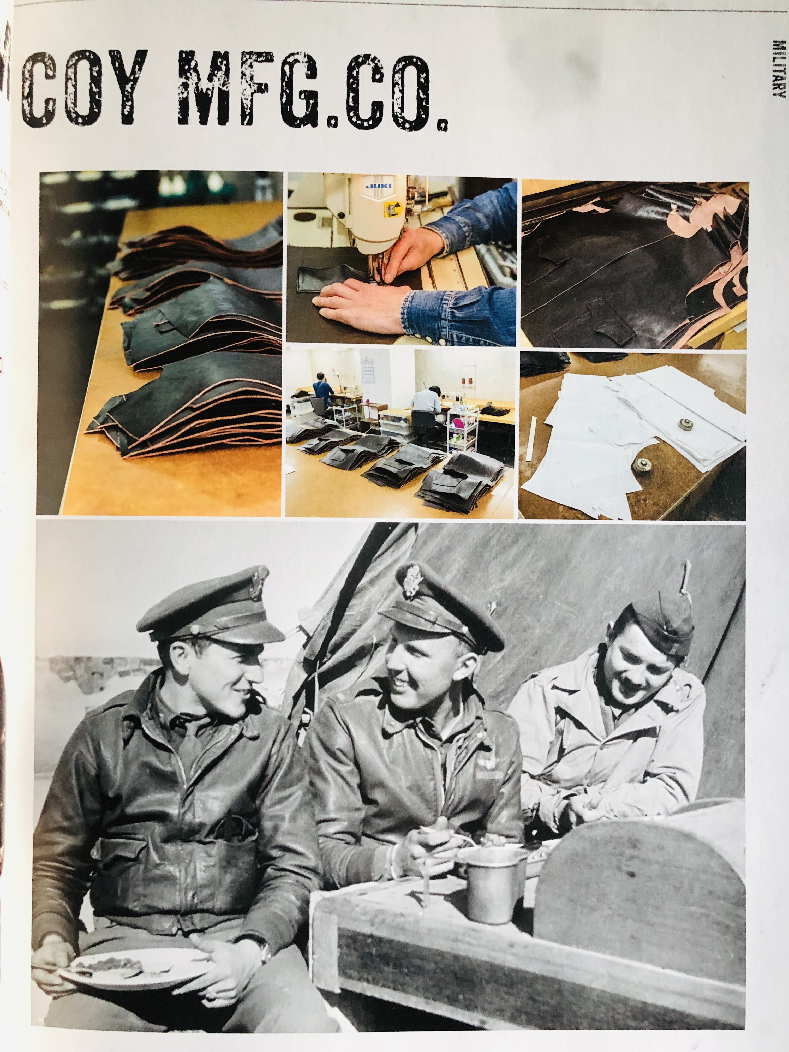 리얼맥코이 복각 제조 과정