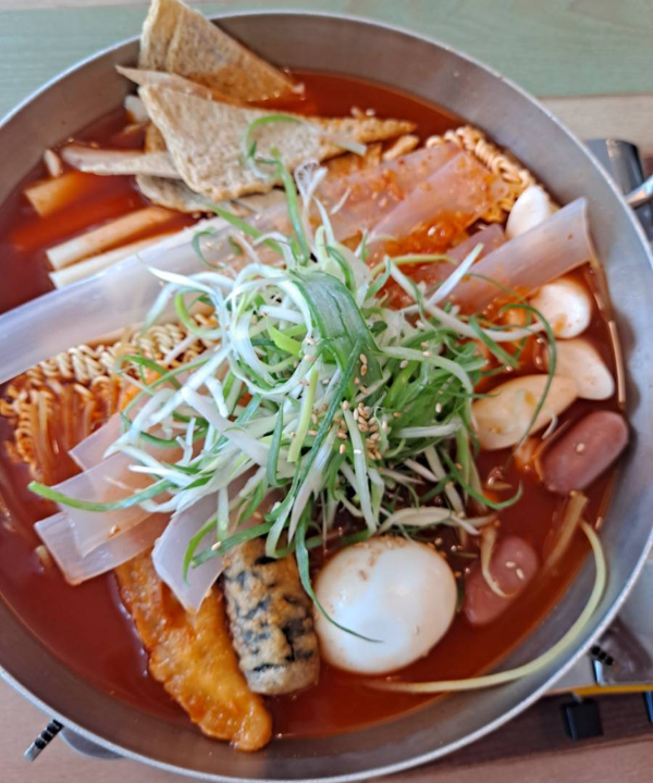 빨강떡볶이 비조리 상태