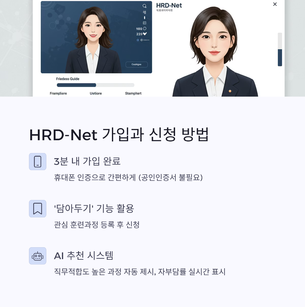 2025년 국민내일배움카드 신청방법 온라인부터 HRD-Net까지 완벽 정리
