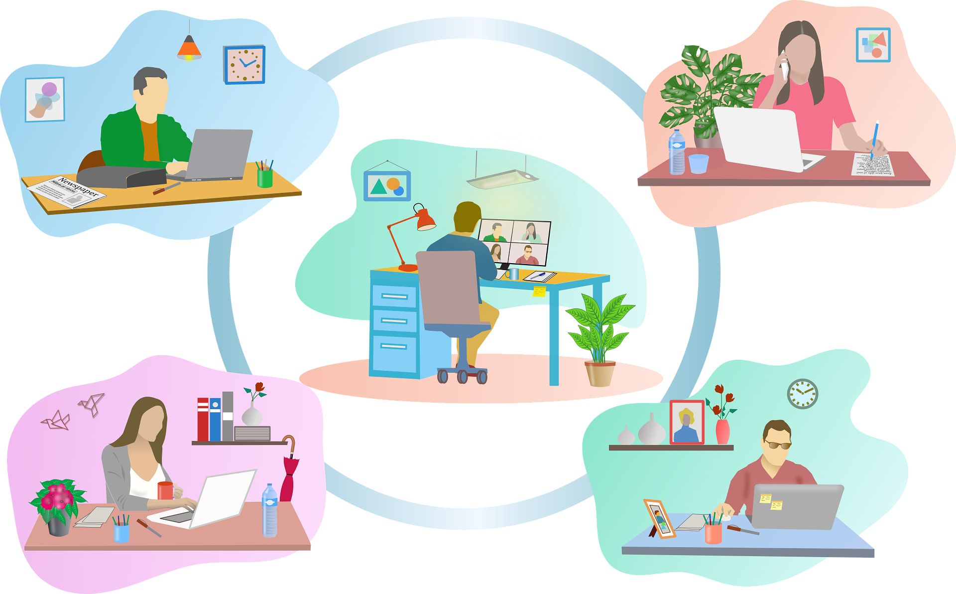 재택근무 활성화 정책이 나에게 생기는 변화&amp;#44; 미치는 영향