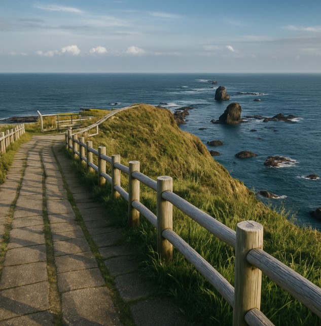 일본 미야코지마 에리모미사키 곶의 이미지