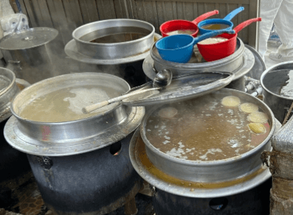 생방송 투데이 손칼국수 4,500원