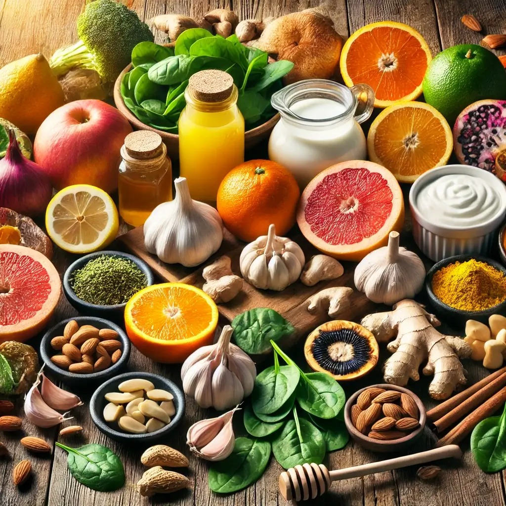 면역력을 높이는 자연식품 10가지