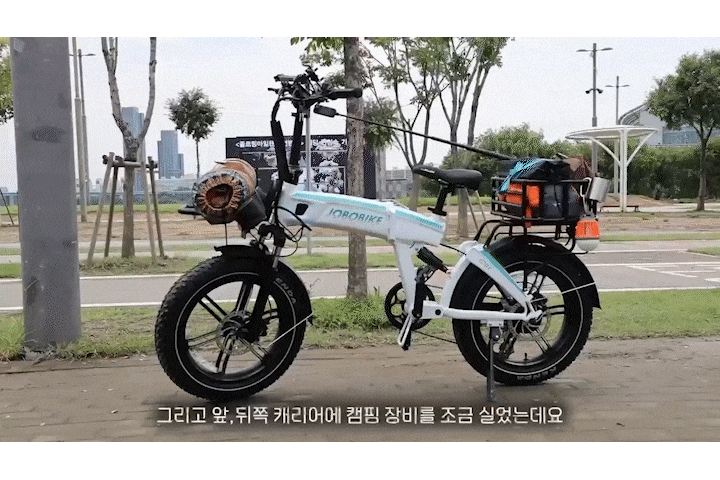 가성비 전기자전거 추천 - 조보바이크 에디