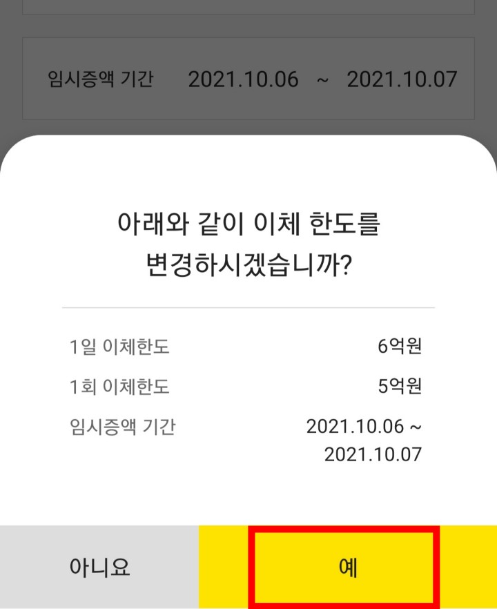 카카오뱅크이체한도OTP