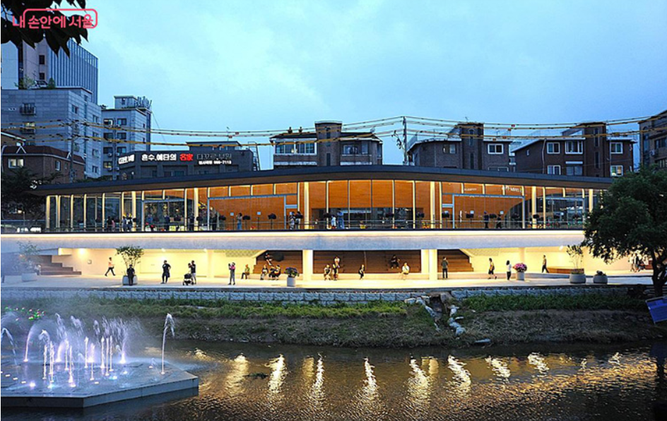 강북구 우이천 수변활력거점