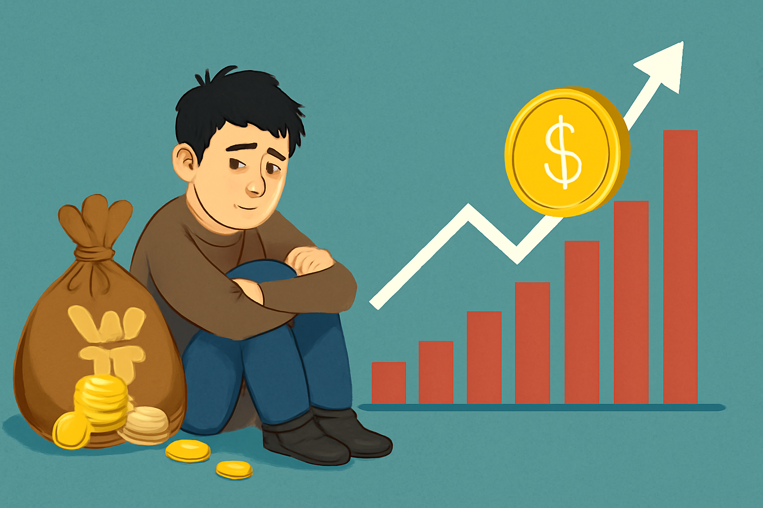 왜 돈이 없을수록 주식을 해야 할까? 부자들이 말하지 않는 진짜 이유 관련 사진