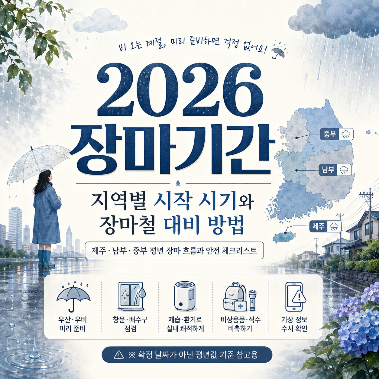 2026년 장마기간