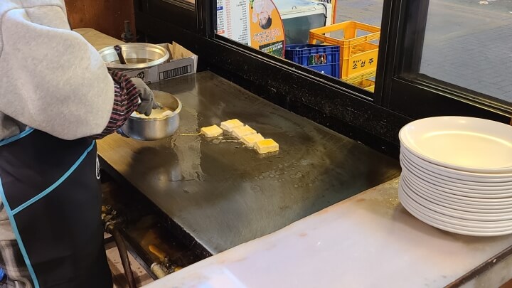 종로빈대떡-부평점-철판