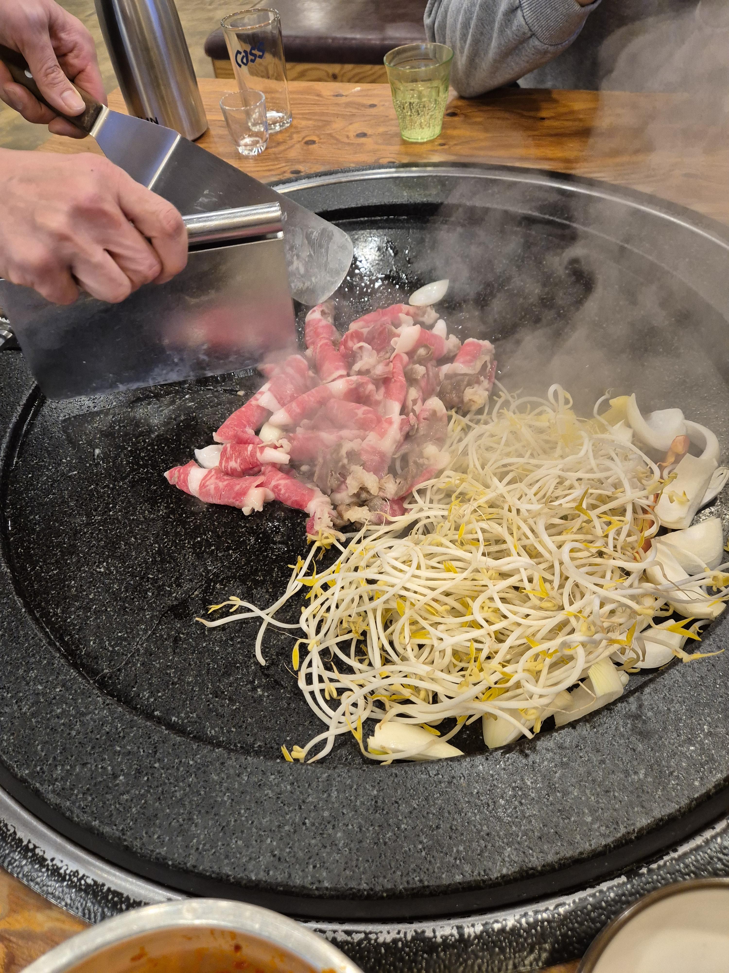 반석동 맛집 육하원칙 맛있게 구워지는 한우 차돌박이