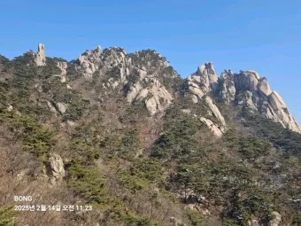 도봉산 등산코스 지도 둘레길 다락능선 코스_14