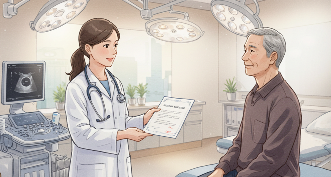 건강검진 실시확인서