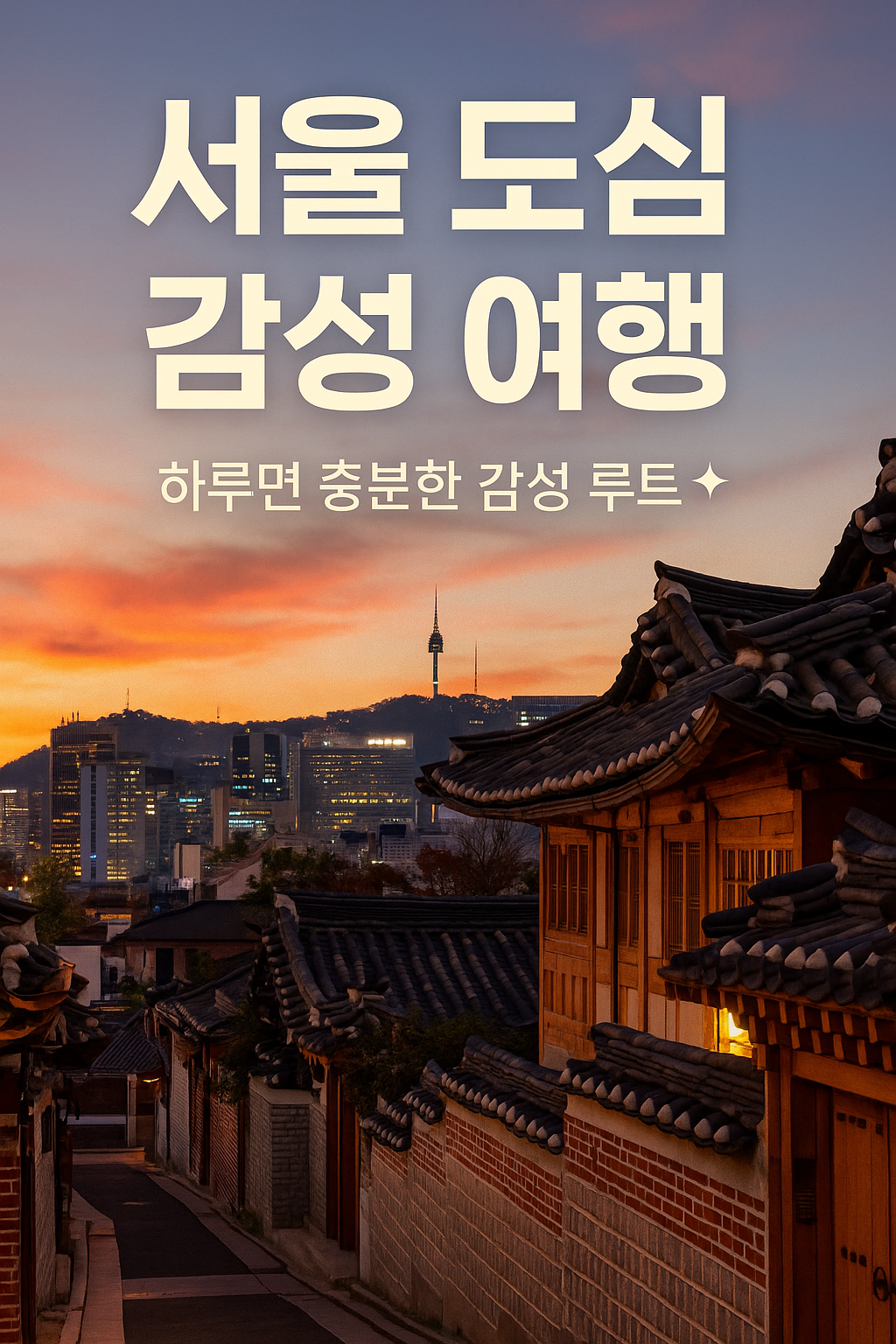 서울 도심 감성 여행 BEST 5 ｜ 하루면 충분한 감성 루트