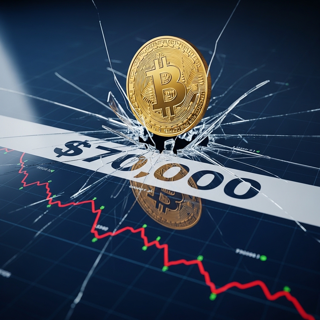 비트코인 7만달러 붕괴 하락 원인 분석