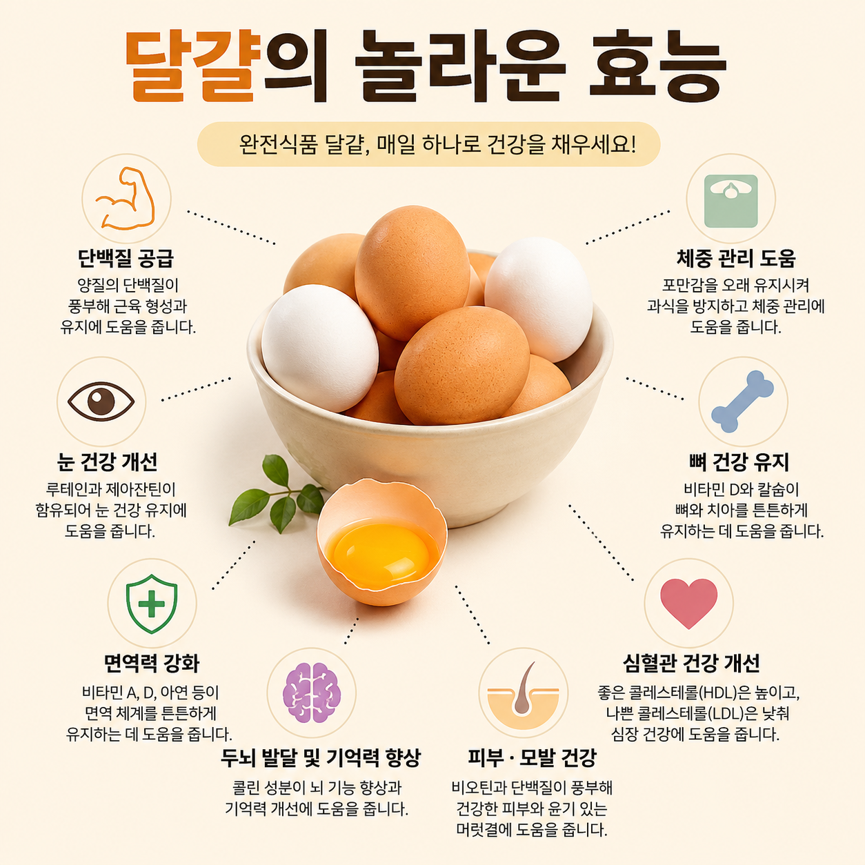 달걀 효능