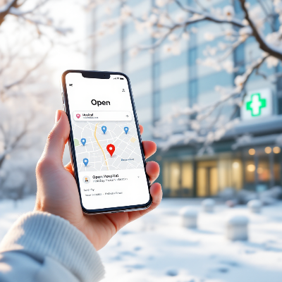 설 명절 연휴 문여는 병원 이미지