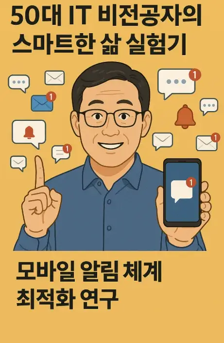 50대 IT 비전공자의 스마트한 삶 실험기: 모바일 알림 체계 최적화 연구