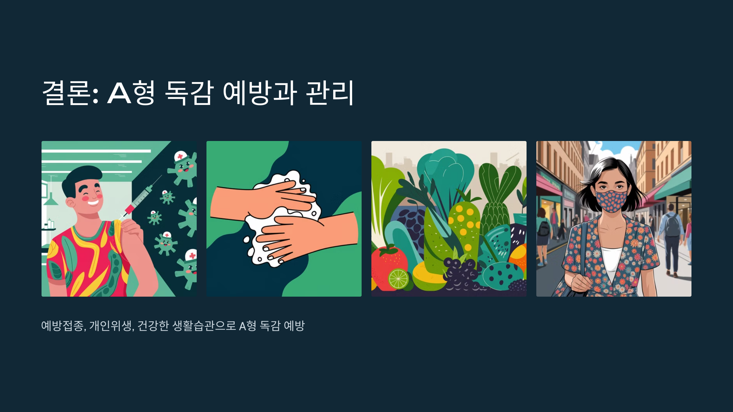 A형 독감 증상 및 예방 방법