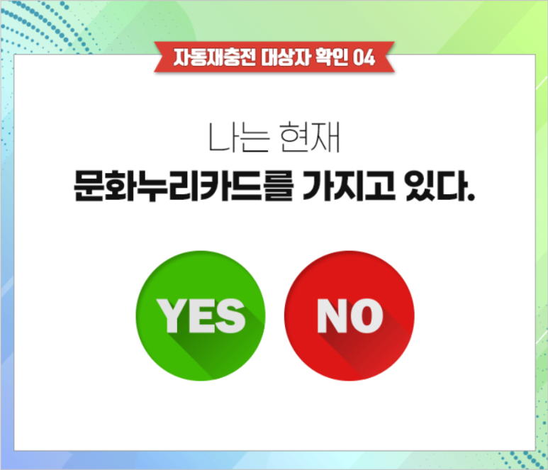 2023 문화누리카드