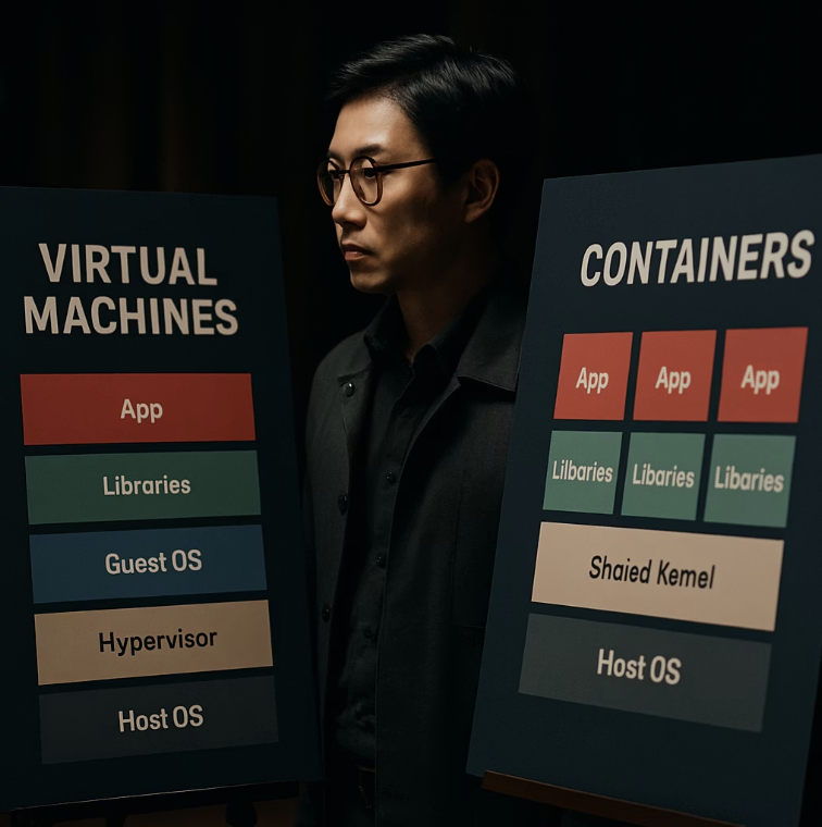 가상머신(VM)보다 가볍고 빠른 이유