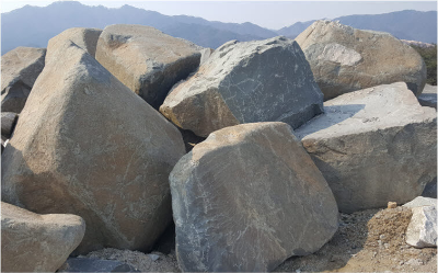 자연조경석사진