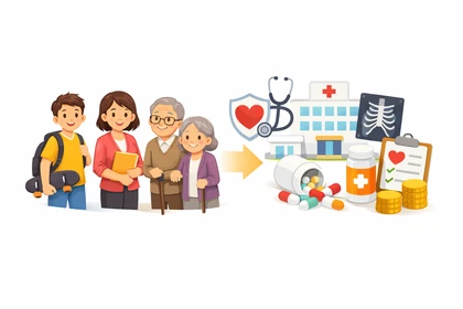 질병보험 보험료 산정 기준과 연령 보장 범위 설명17