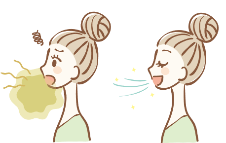 입냄새 주요 원인