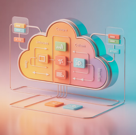 SpaceONE의 마이크로서비스 아키텍처의 유연성 이해를 돕는 예시 이미지