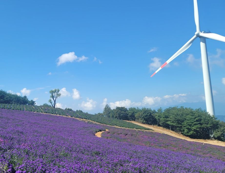 감악산 풍력단지