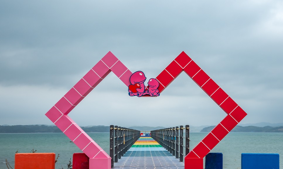 경남 사천 가볼만한곳 (무지개빛 해안도로)