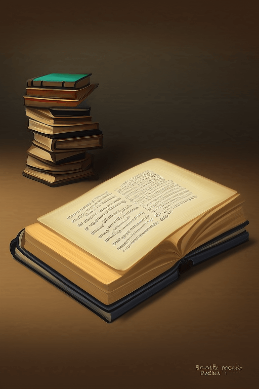 Playground AI로 생성한 그림(1) - 마법책