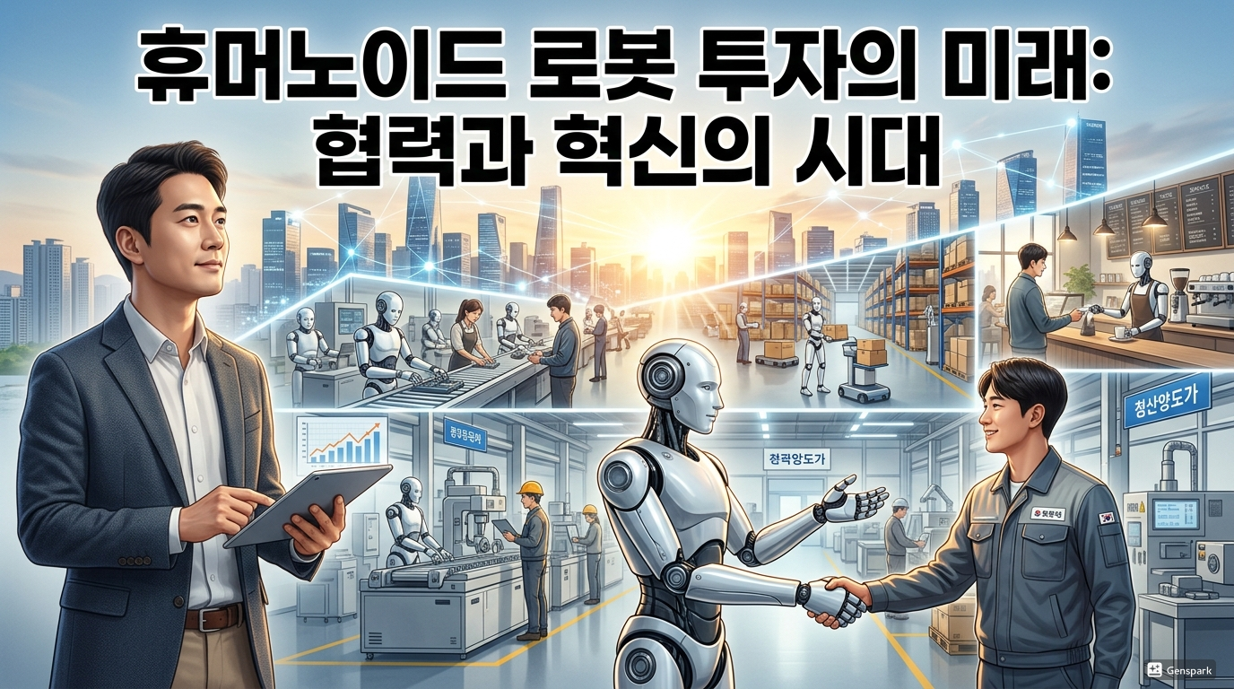 휴머노이드 로봇은 더 이상 영화 속 미래가 아닙니다