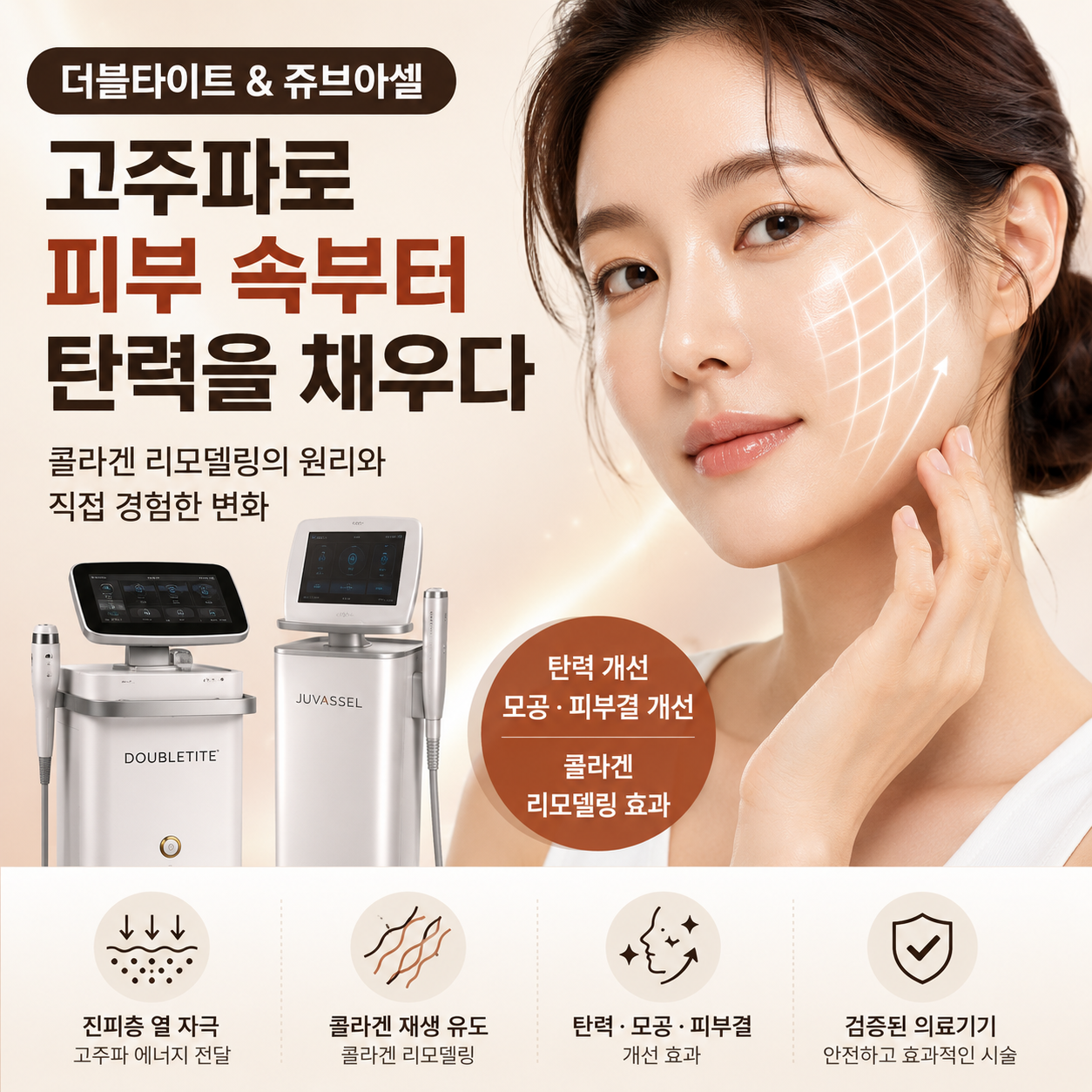 고주파 탄력 케어 뷰티
