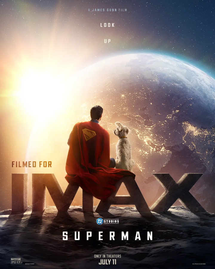 2025 슈퍼맨 IMAX 포스터