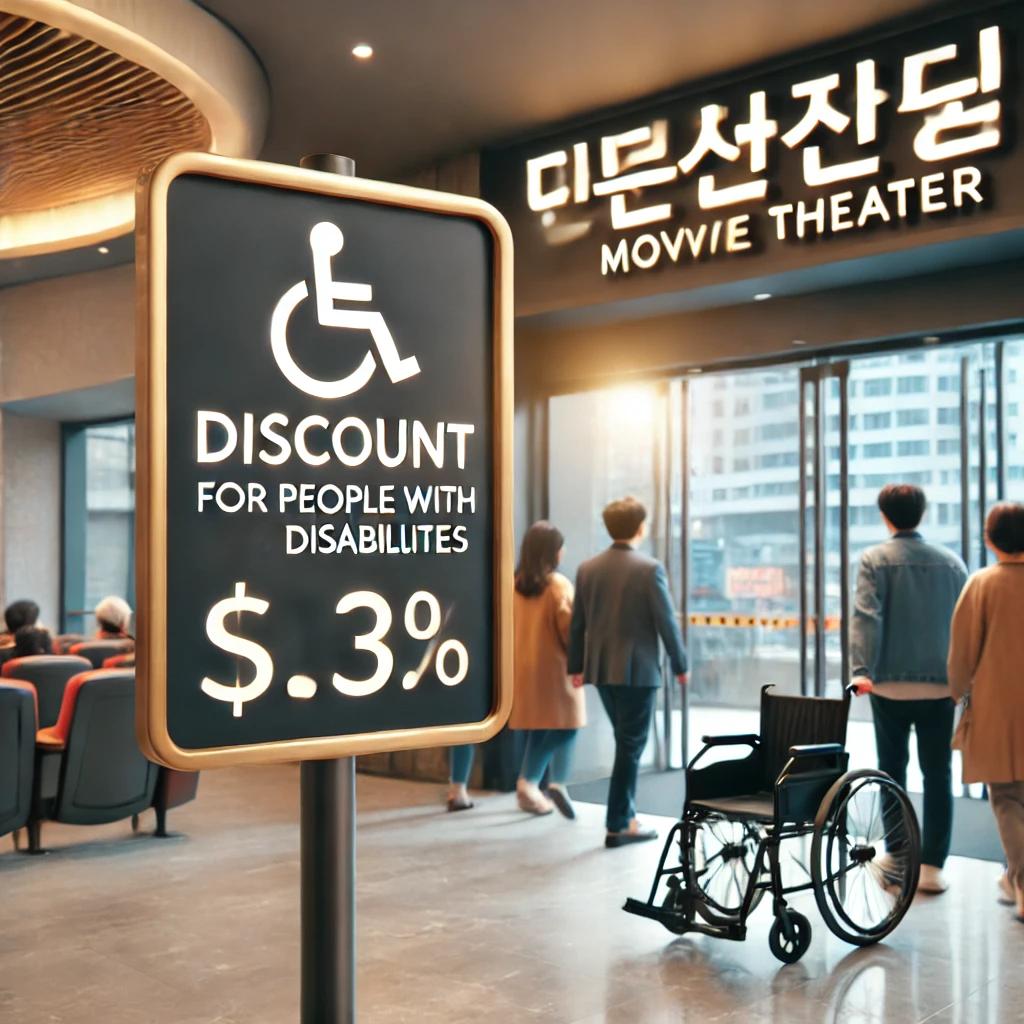 장애인 영화 할인