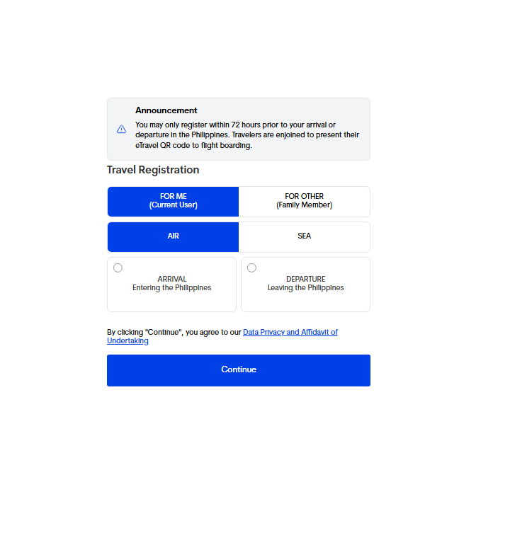 이동 수단 작성 페이지 (영문)