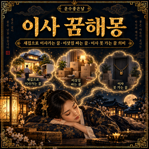 이사_꿈해몽