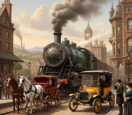 자동차 탄생 대중화 역사 관련 사진