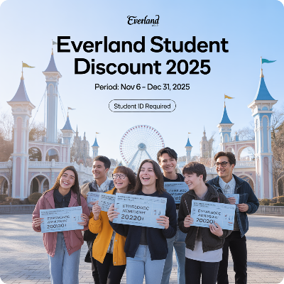 2025 에버랜드 수험생 할인 프로모션 기간 이미지