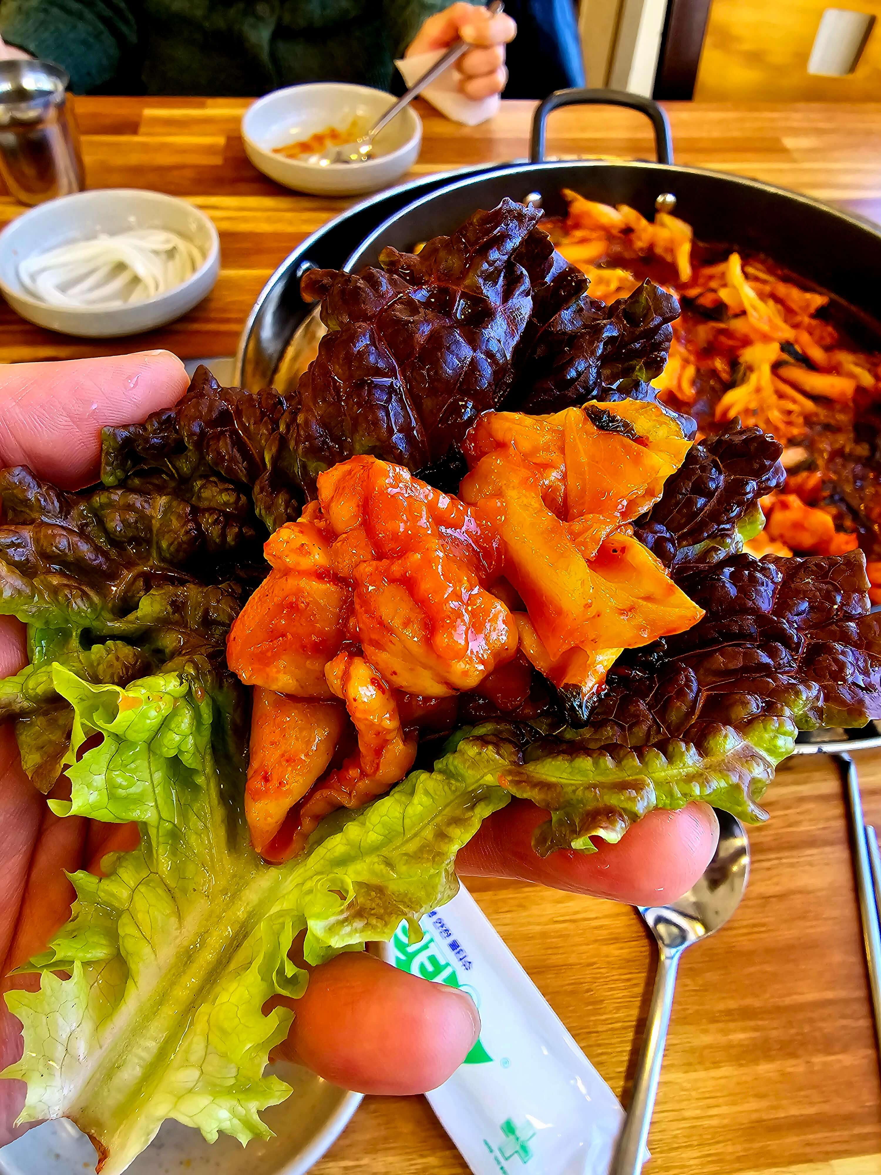 자연숯불닭갈비