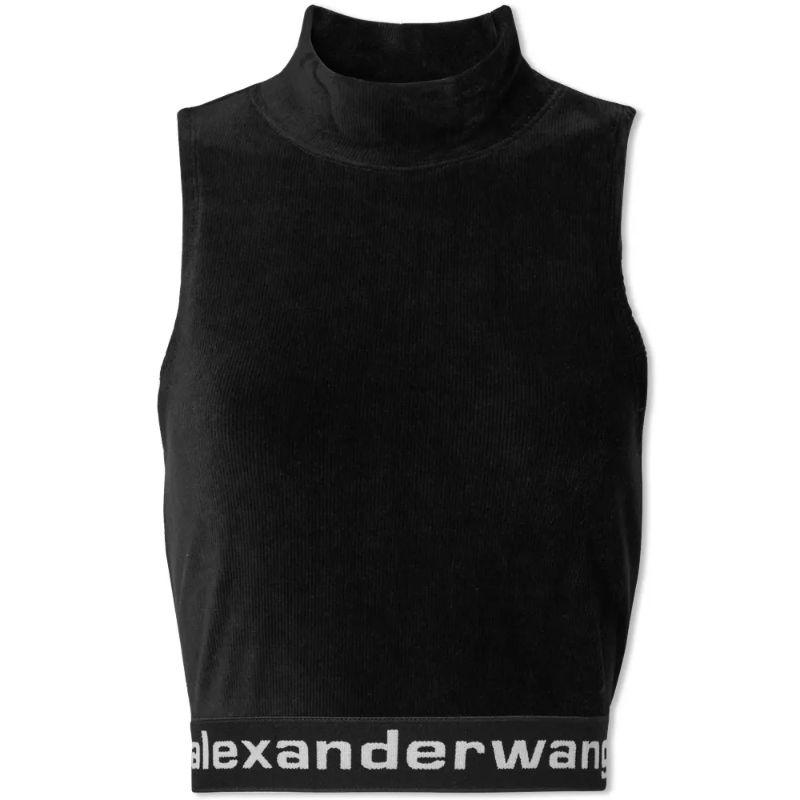 N15 알렉산더왕 여성 티셔츠 Alexander Wang Sleeveless Crop Top