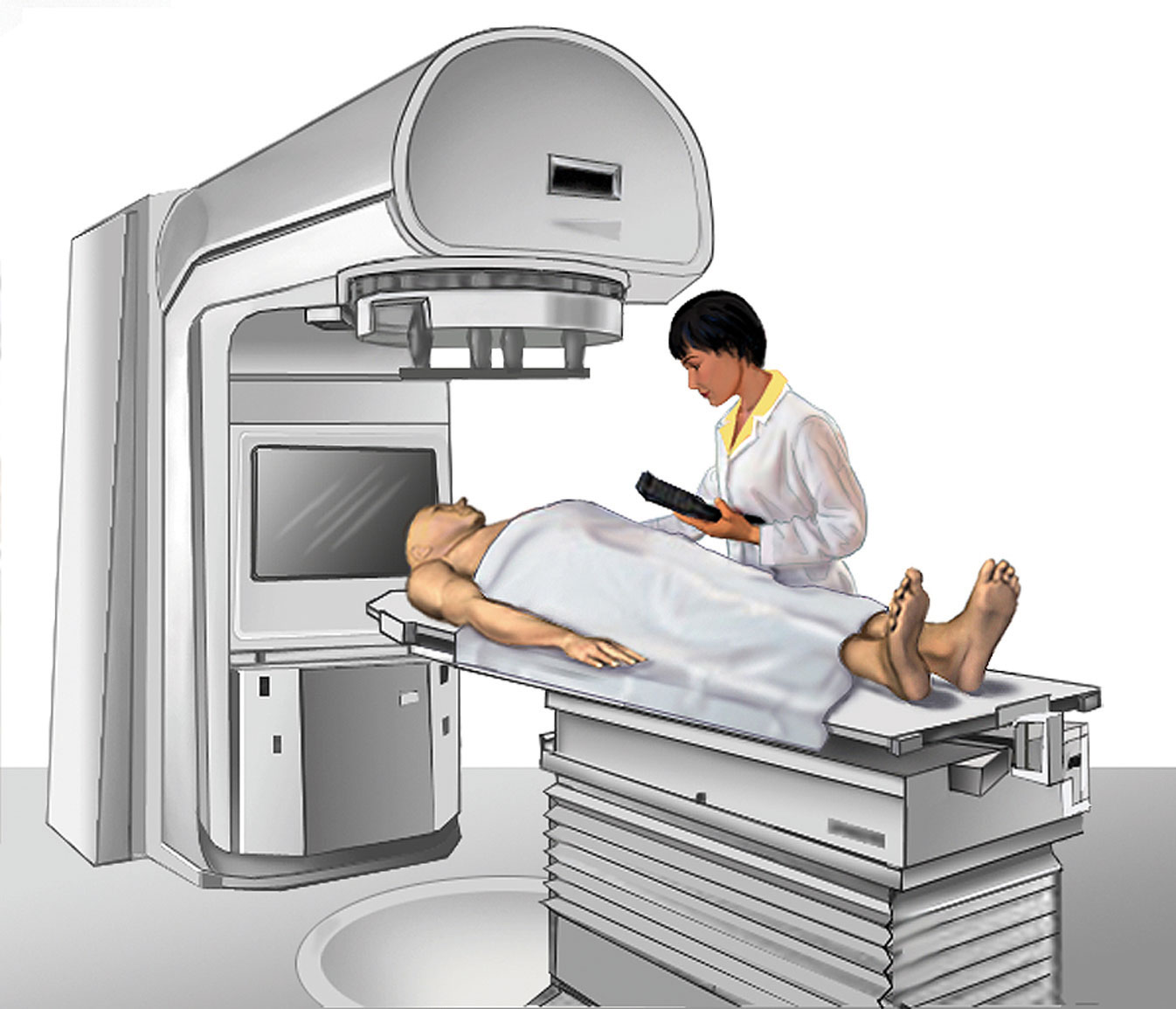 방사선 치료 과정